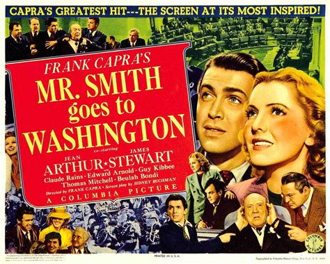 Mr. Smith Goes to Washington!  A Captivating Story of Integrity and Political Corruption